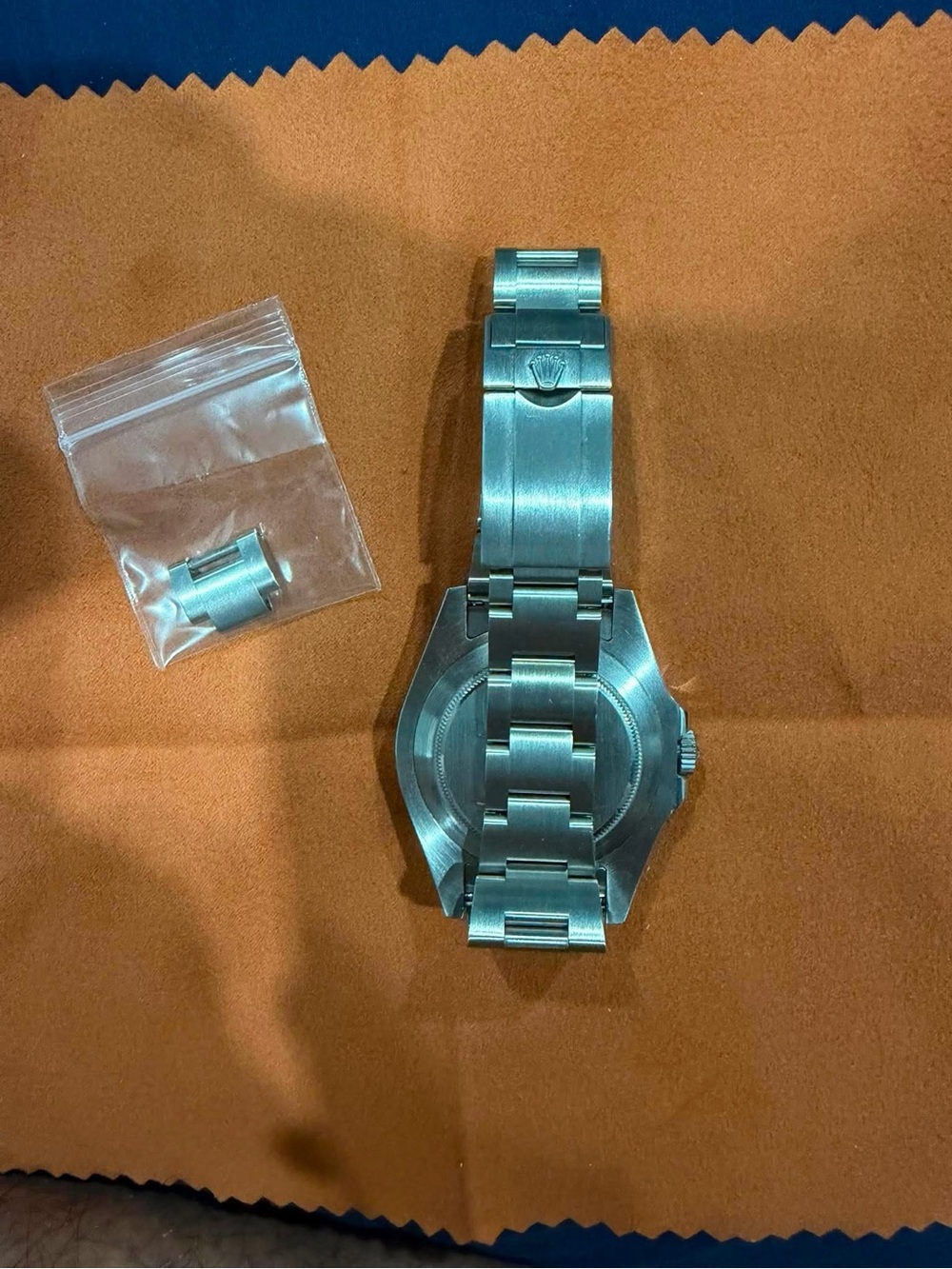 Rolex Explorer II Stainless Steel Black Dial with Orange GMT Hand - Picture 2 of 2